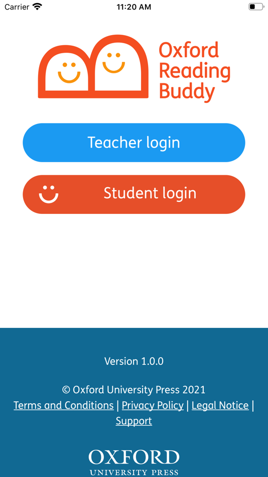 #1. Reading Buddy (iOS) Podle: Oxford University Press
