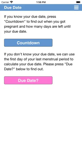 Game screenshot Days until my due date? hack