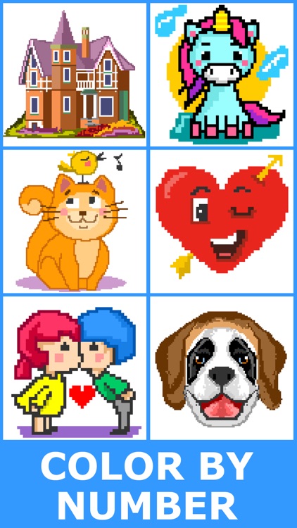 Color By Number : Pixel Art