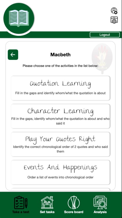 PiXL English Literature App