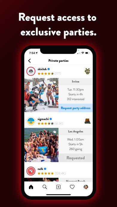 Rage - Parties Near You Screenshot