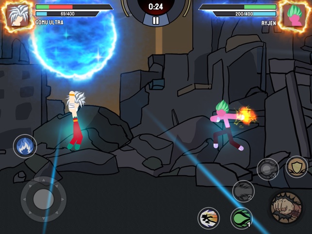 Download Stick Dragon Fight Warrios android on PC