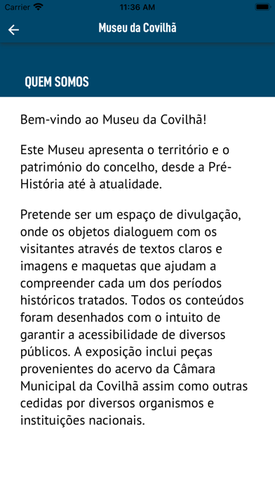 Museum of Covilhã Screenshot