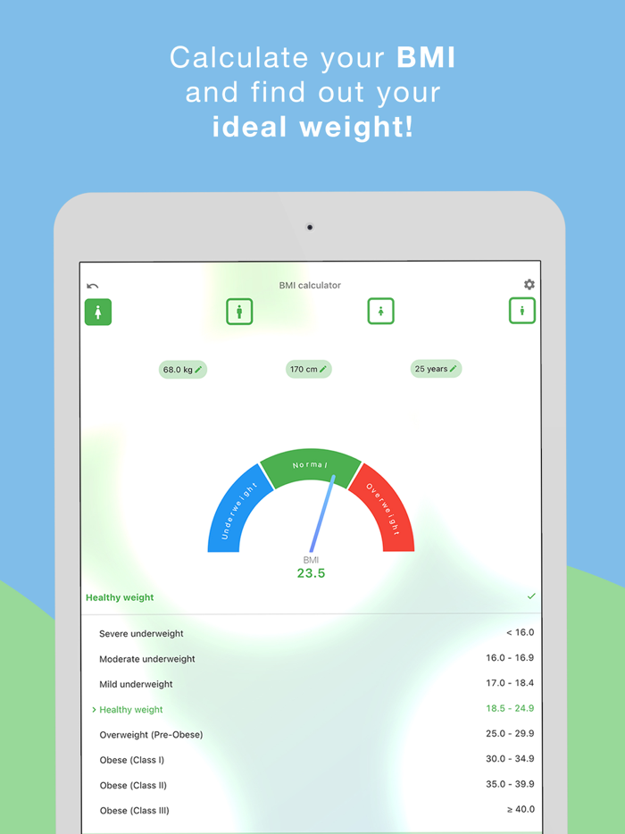 BMI-Calculator Weight Tracker