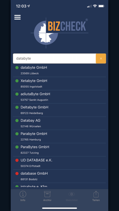 Screenshot #1 pour BizCheck