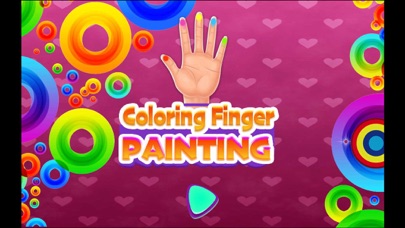 Coloring Finger Painting Games Screenshot