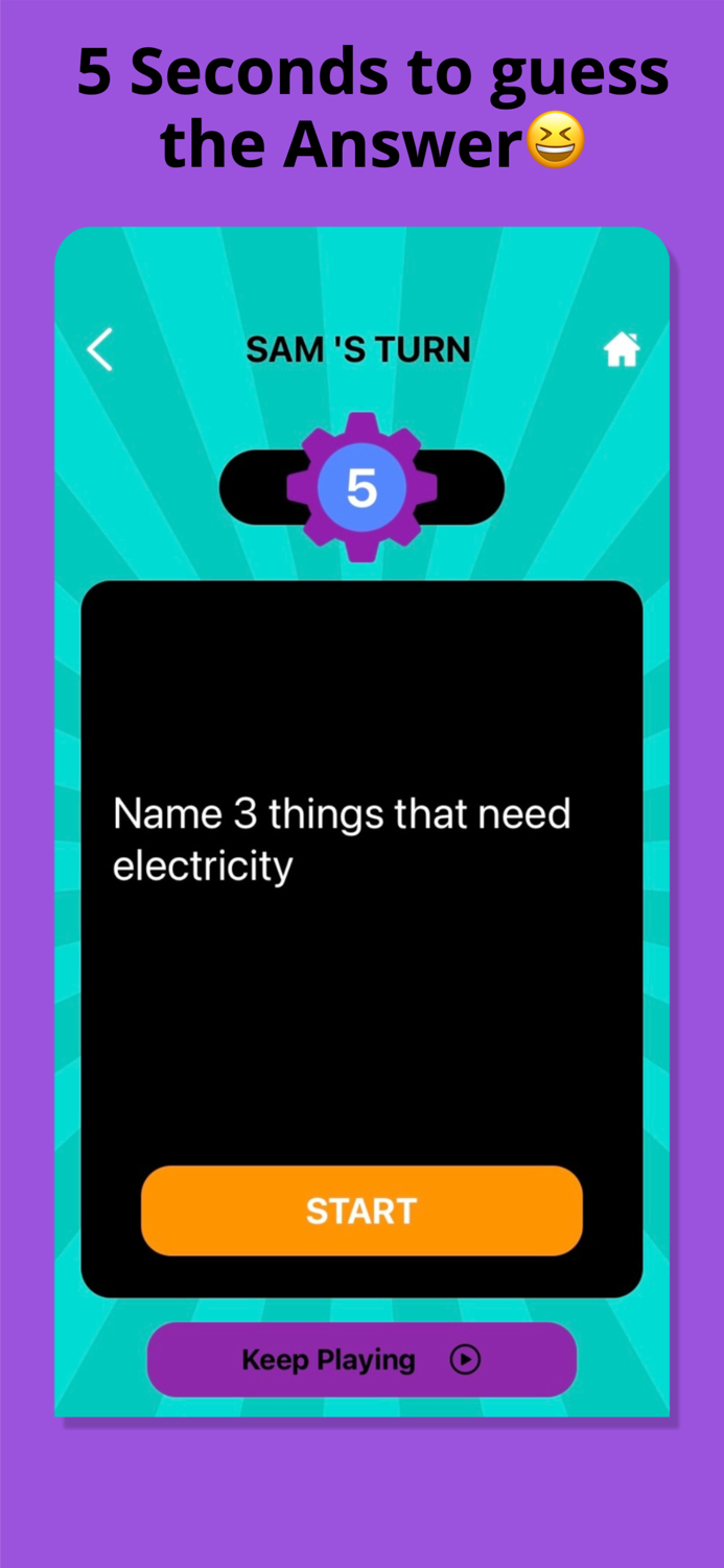 5 Second Rule - Group Game