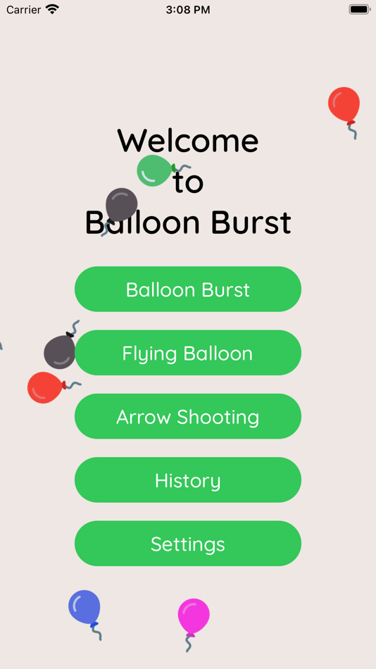 #1. Balloon Games (iOS) By: Nandha Kumar Ravi