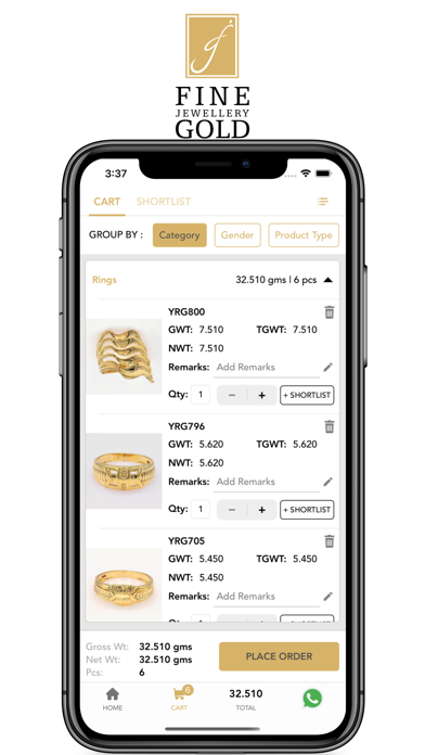 Fine Jewellery Gold Screenshot