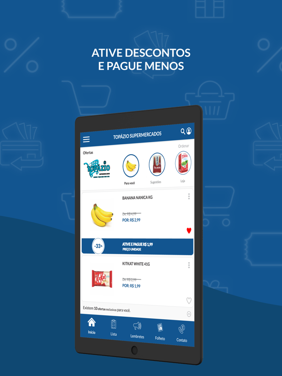 Screenshot #5 pour Topázio Supermercados