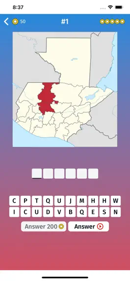 Game screenshot Guatemala: Departments Quiz mod apk