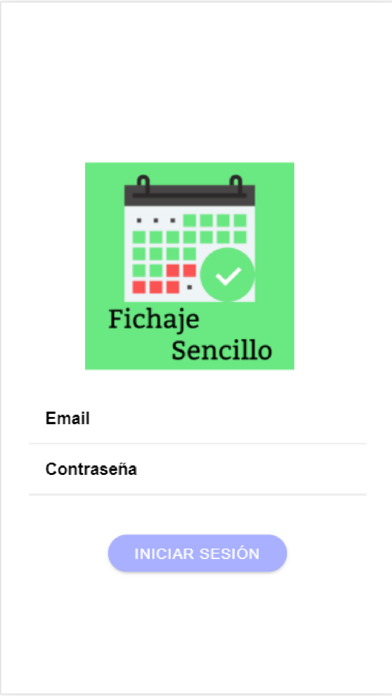Fichaje Sencillo Screenshot