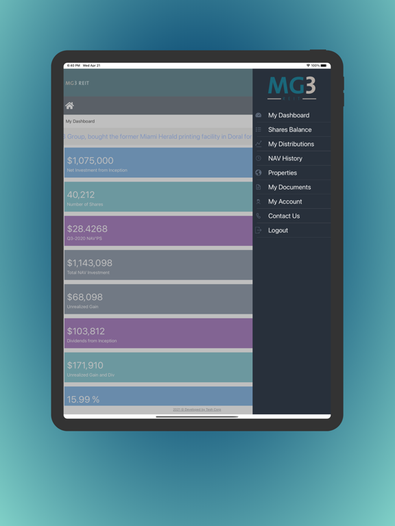 Screenshot #6 pour MG3 REIT