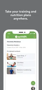 QuickFit Workout screenshot #2 for iPhone