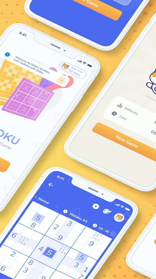 #4. Sudoku Shiba - Number Puzzle (iOS) 由: Peconi Technology Co., Ltd.