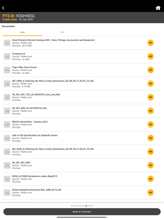 PTS Mobile iPad screenshot 7 - Business app