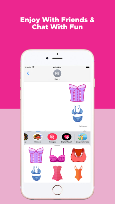 Lingerie Emojis Screenshot
