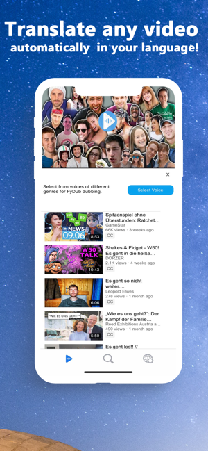 ‎FyDub - Video Dubbing Screenshot