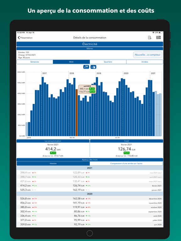 Screenshot #4 pour EnergyControl