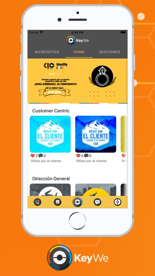 #1. KeyWe (iOS) 由: KIO Networks