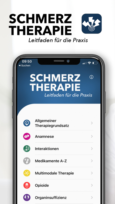 Schmerztherapie Screenshot
