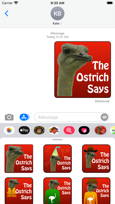 The Ostrich Says Screenshot