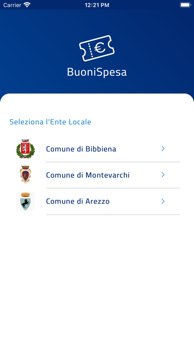 Buoni Spesa Screenshot