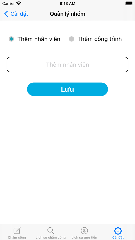 #6. Chấm công âm lịch (iOS) 由: Trung Le