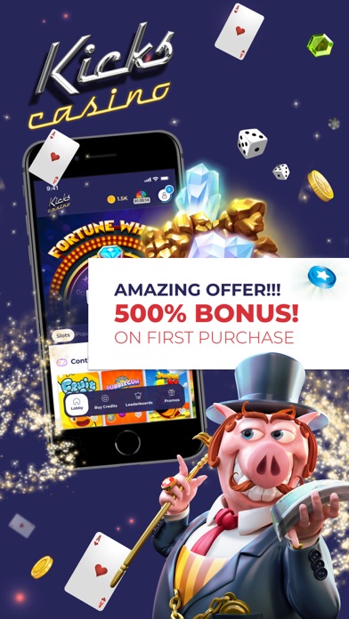 Kicks Social Casino Screenshot