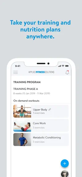 Game screenshot Applied Fitness Solutions apk