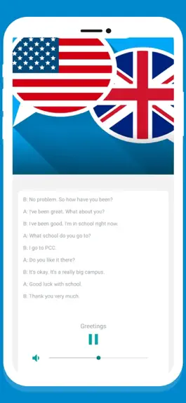 Game screenshot English conversation Audio mod apk