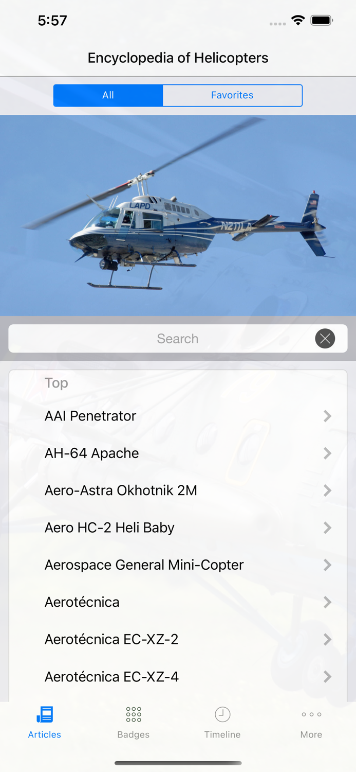 Encyclopedia of Helicopters