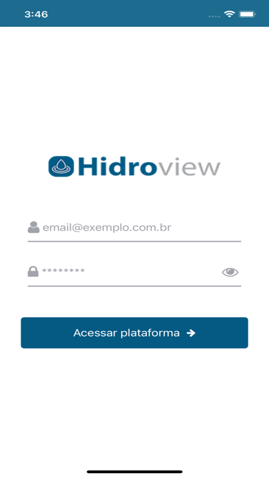 Hidroview - Administração Screenshot