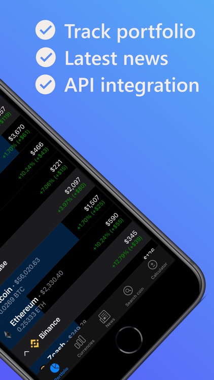 Coini: Crypto portfolio