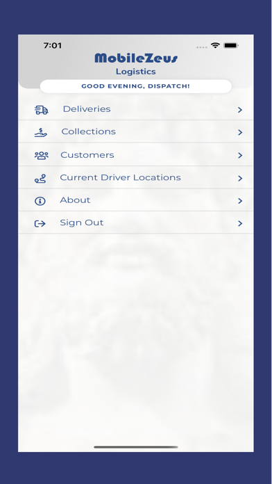 Screenshot #2 pour Mobile Zeus - Logistics