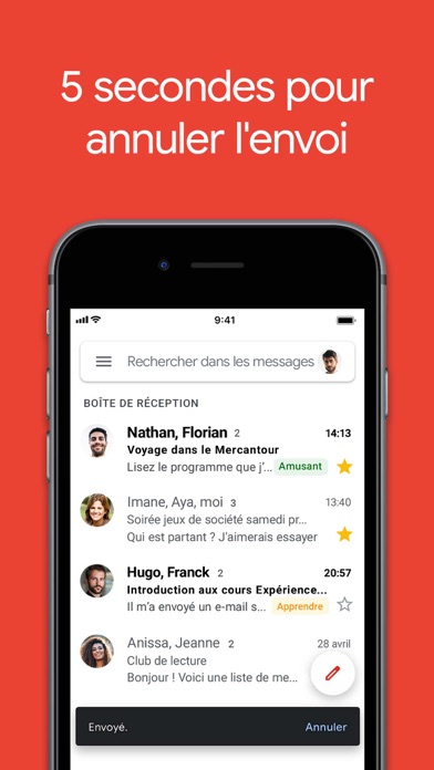 Gmail – la messagerie Google Gmail – la messagerie Google