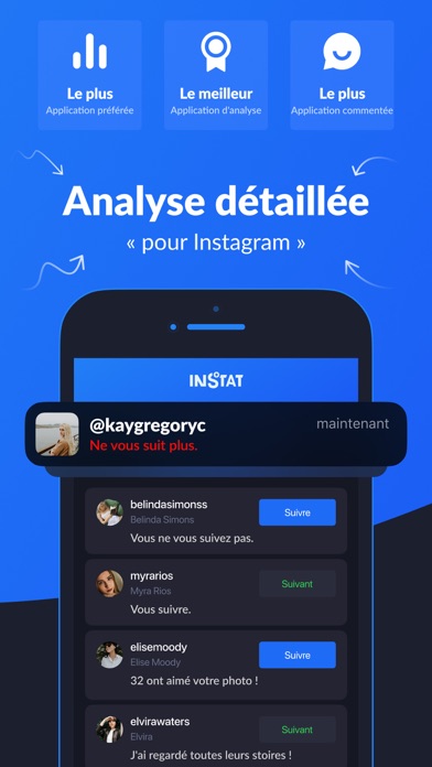 Screenshot #3 pour Instat pour Instagram Analyser