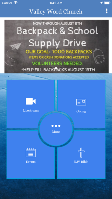 Valley Word Church Screenshot 1 - AppWisp.com Valley Word Church Screenshot 1 - AppWisp.com