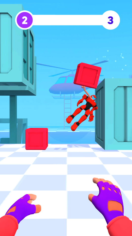 #3. Ropy Hero 3D: Super Action (iOS) 来自: KOMPVEL, OOO