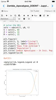 carnets - jupyter (with scipy) iphone screenshot 2