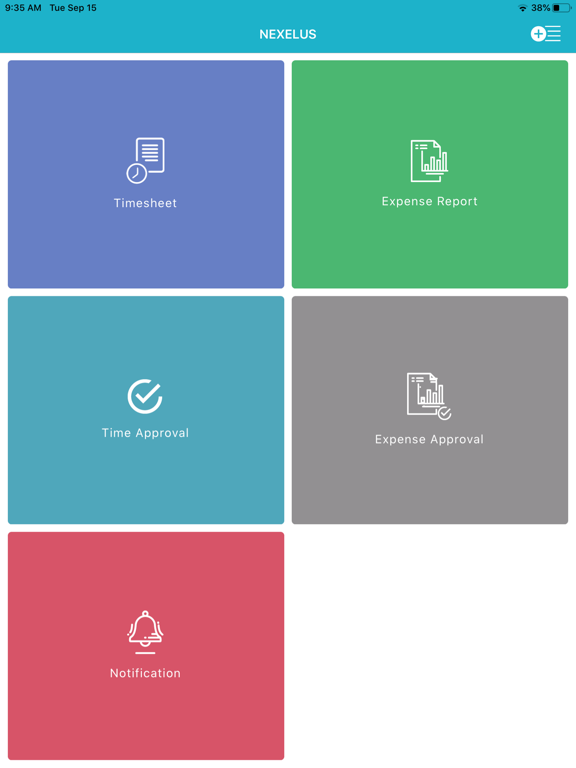 Nexelus iPad screenshot 1 - Business app