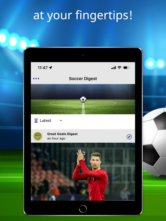 Screenshot #5 pour Soccer Digest
