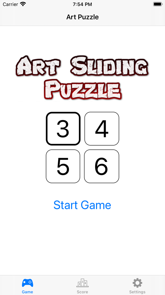 Art Sliding Puzzle - 1.0 - (iOS)