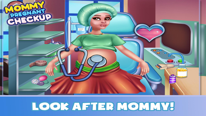 Pregnant Mom Baby Doctor Game