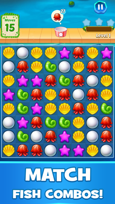 Fish Match Mania Blast Screenshot