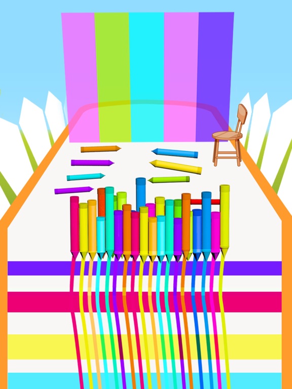 Screenshot #4 pour Pencil Color Run: Pen Rush 3d