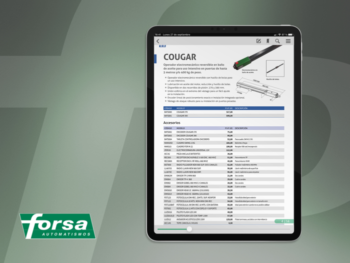 FORSA catálogos digitales