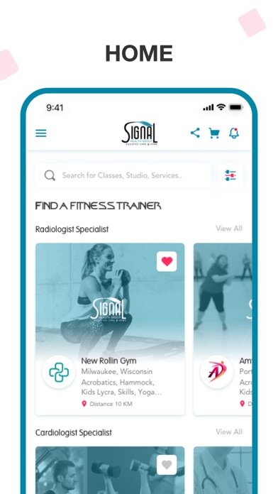 Signal Health Group Customer Screenshot