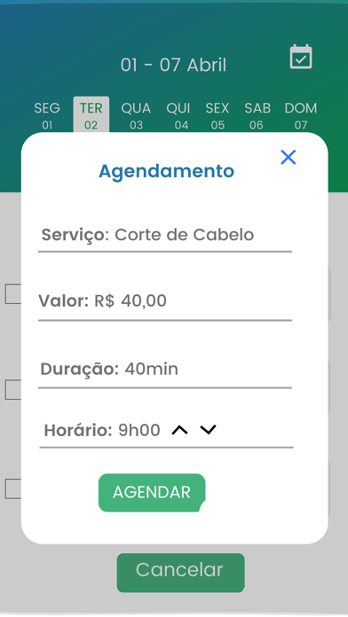 Agenda.aí Screenshot