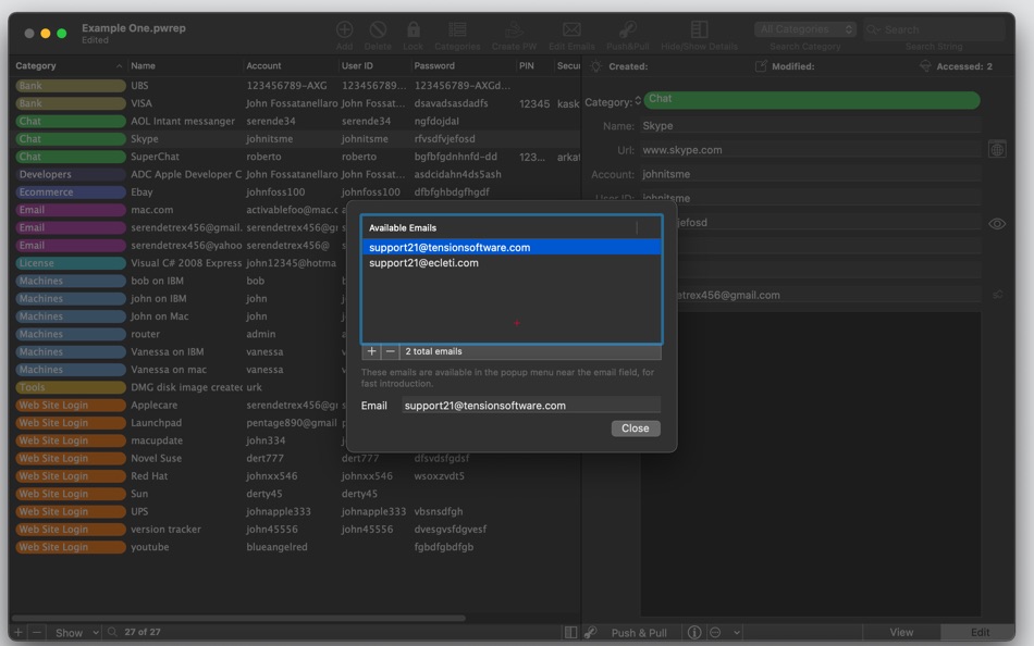 #6. Password Repository 4 (macOS) 由: Roberto Panetta